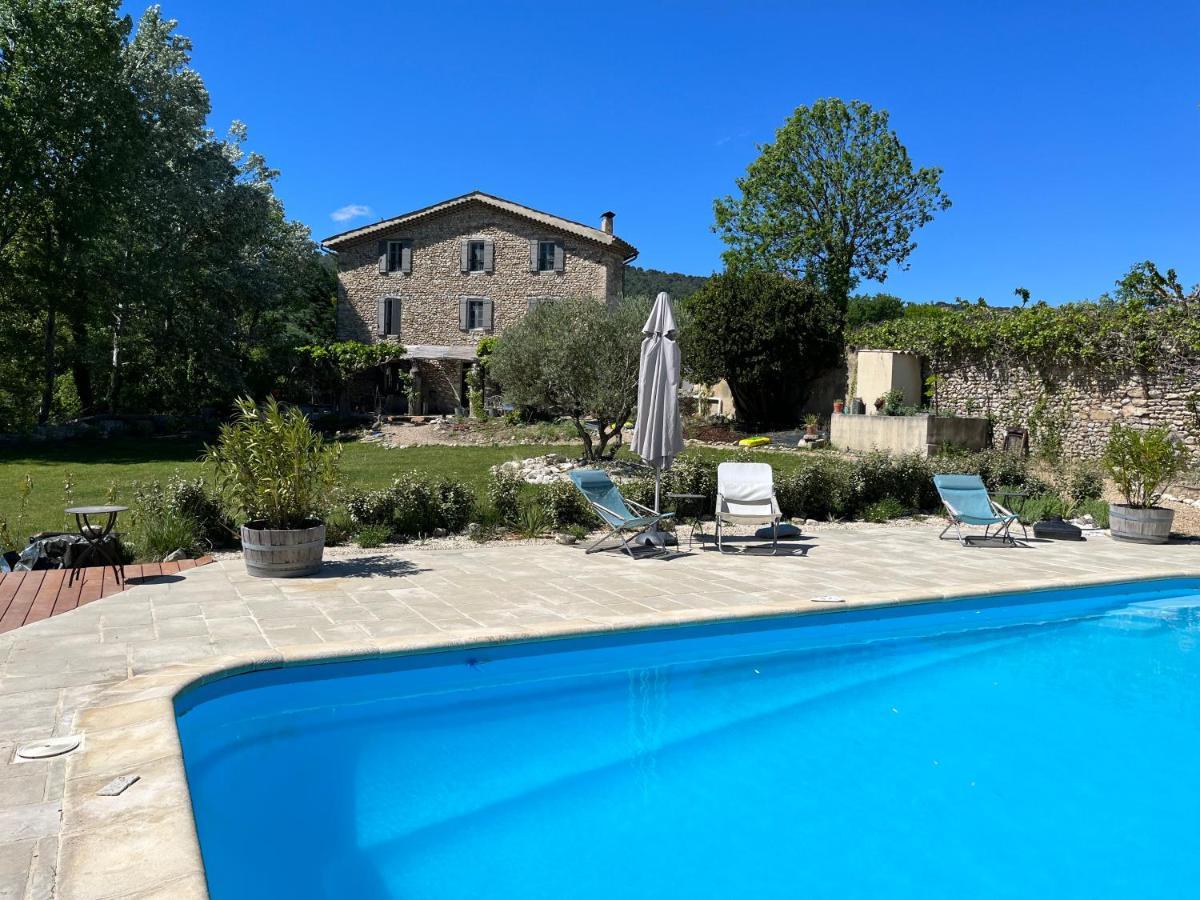 Bed and Breakfast Mas Lou Parpaioun Crestet Exterior foto